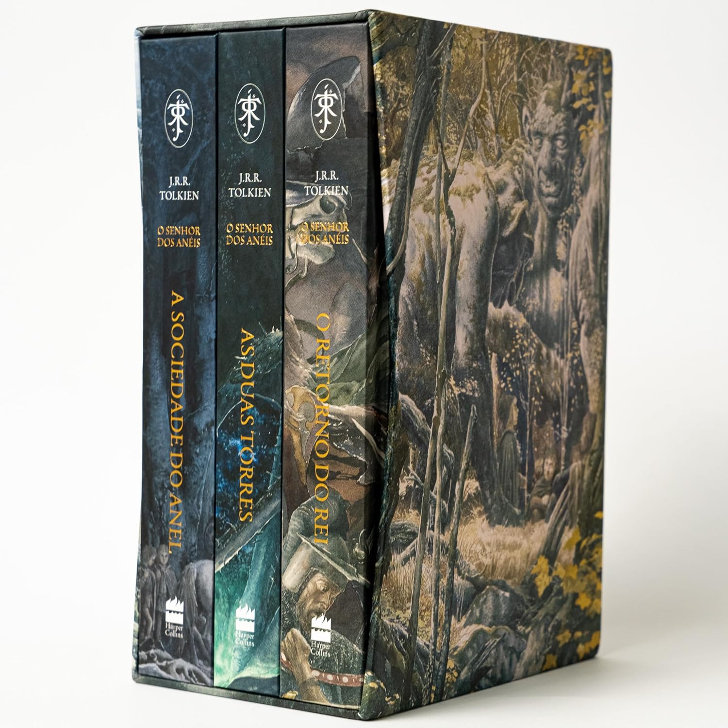 Box Trilogia O Senhor Dos Anéis Edição Ilustrado por Alan Lee - J.R.R Tolkien