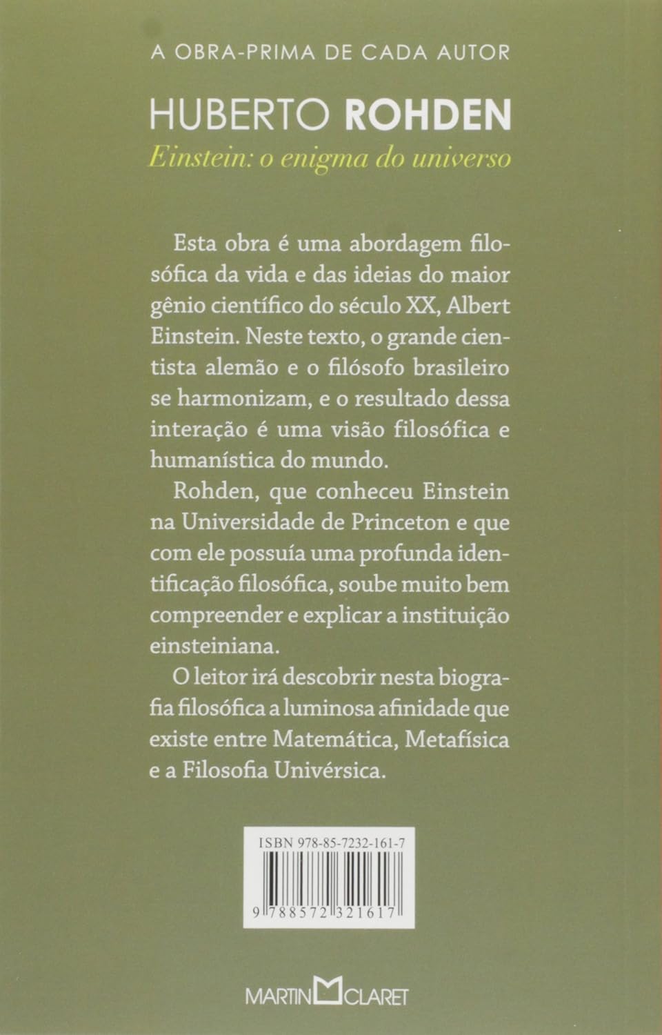Einstein: O Enigma do Universo - Humberto Rohden