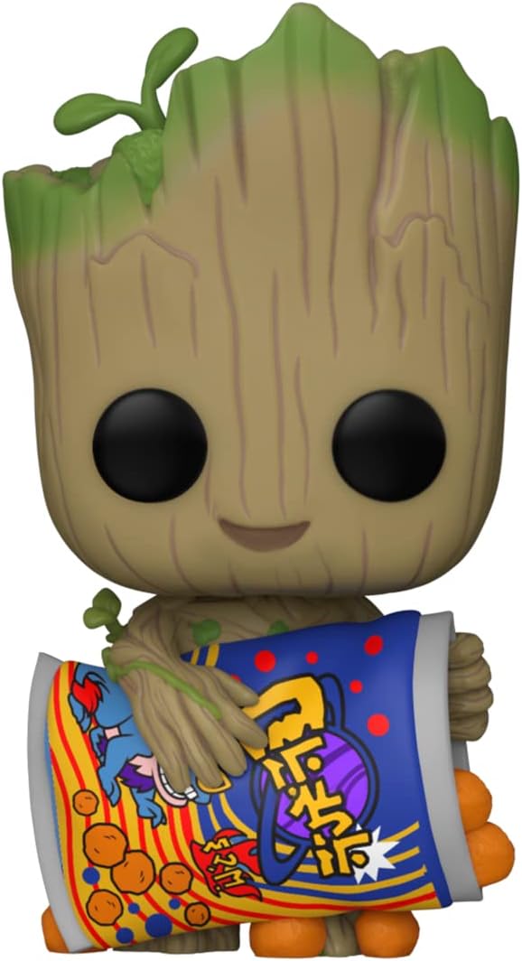 Funko Pop I Am Groot 1196 - Com Cheese Puffs