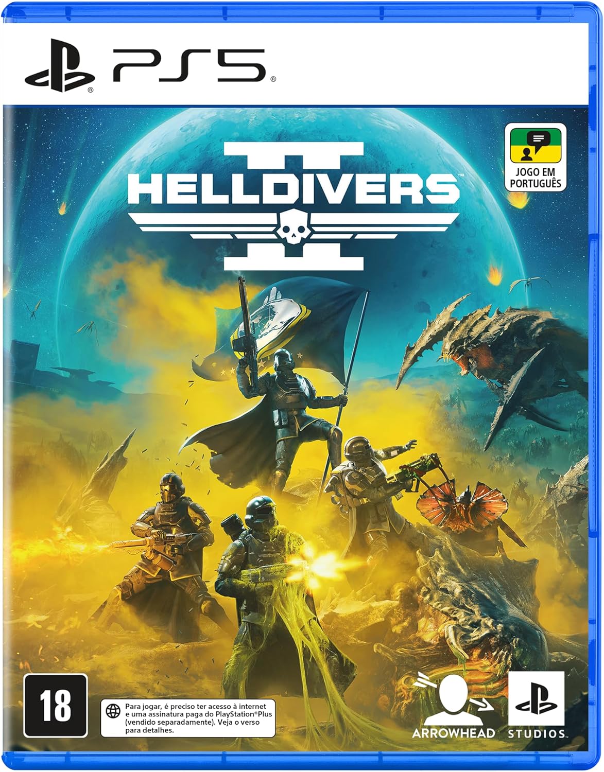 Helldivers 2 Playstation 5 (Mídia Física)