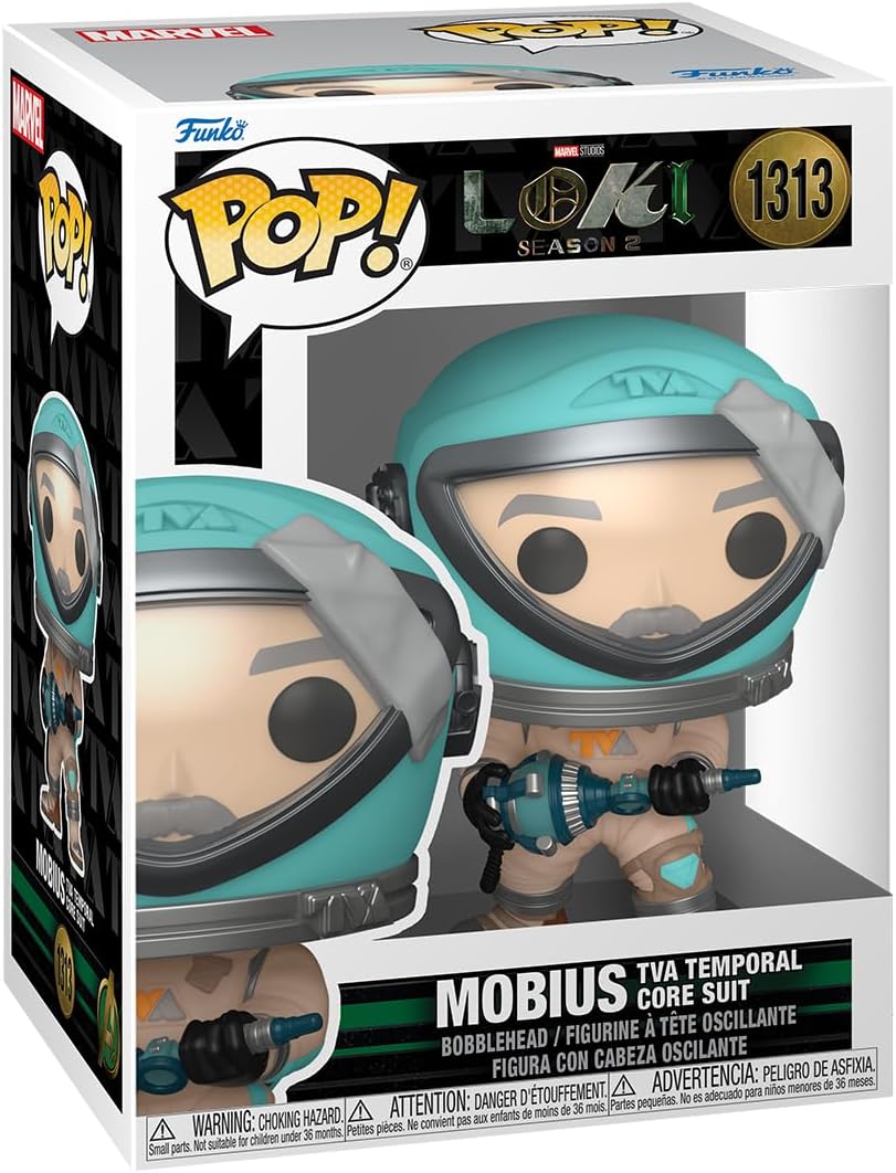 Funko Pop Loki Mobius 1313 - Marvel Tva Temporal Core Suit