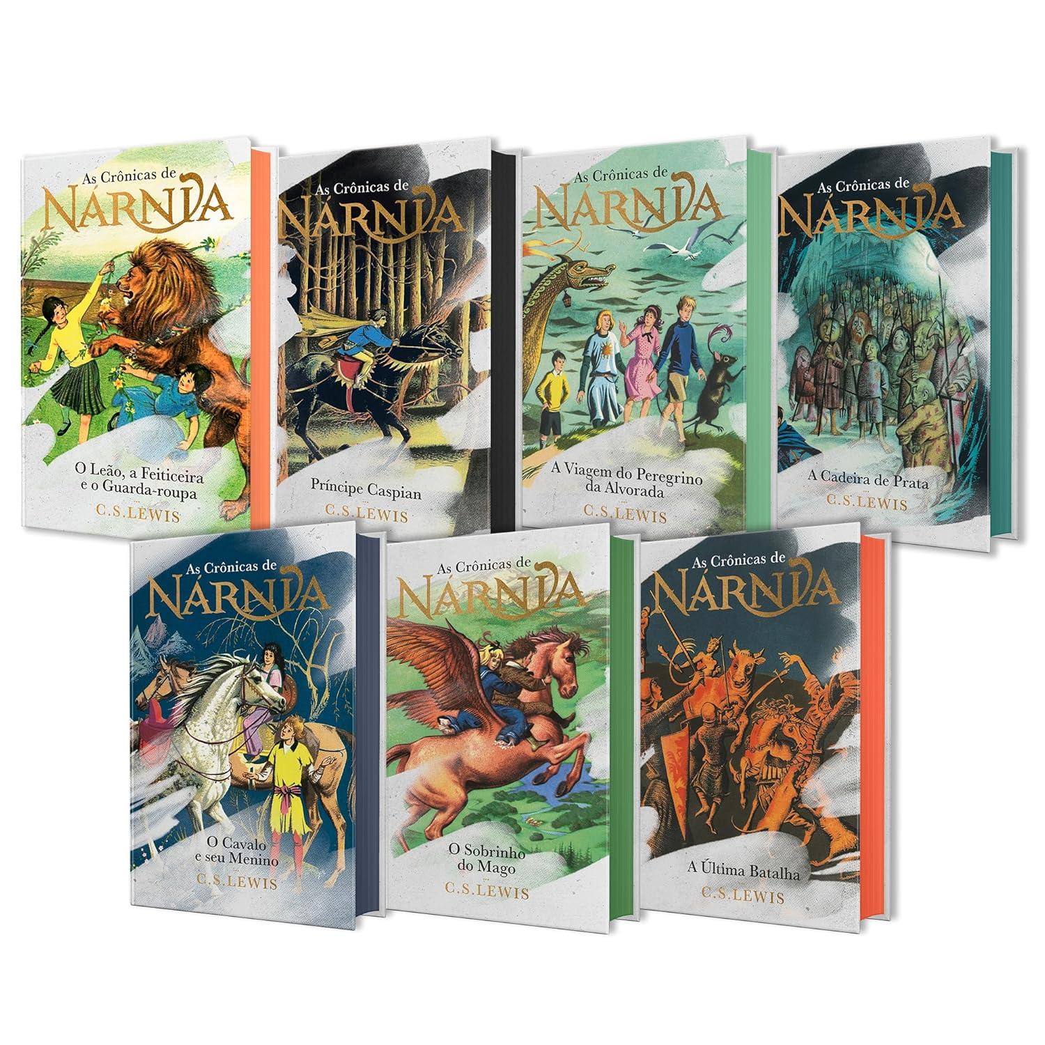 Kit As Crônicas De Nárnia - Coleção Completa (7 Livros)