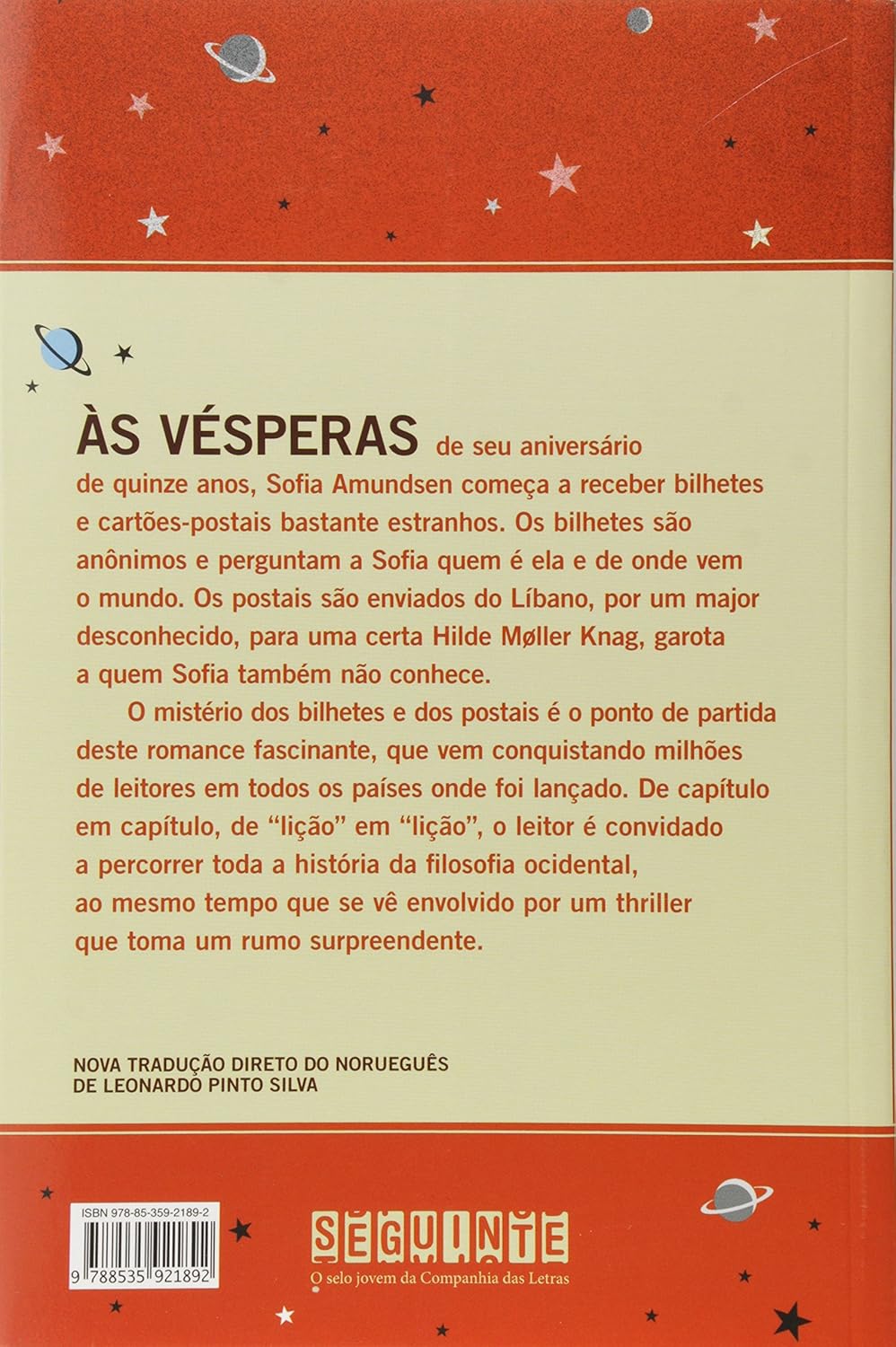 O Mundo De Sofia - Jostein Gaarder