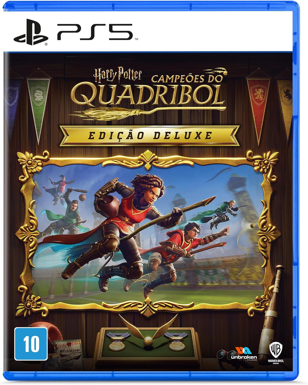 Jogo Harry Potter: Campeões Do Quadribol Playstation 5 (Mídia Física)