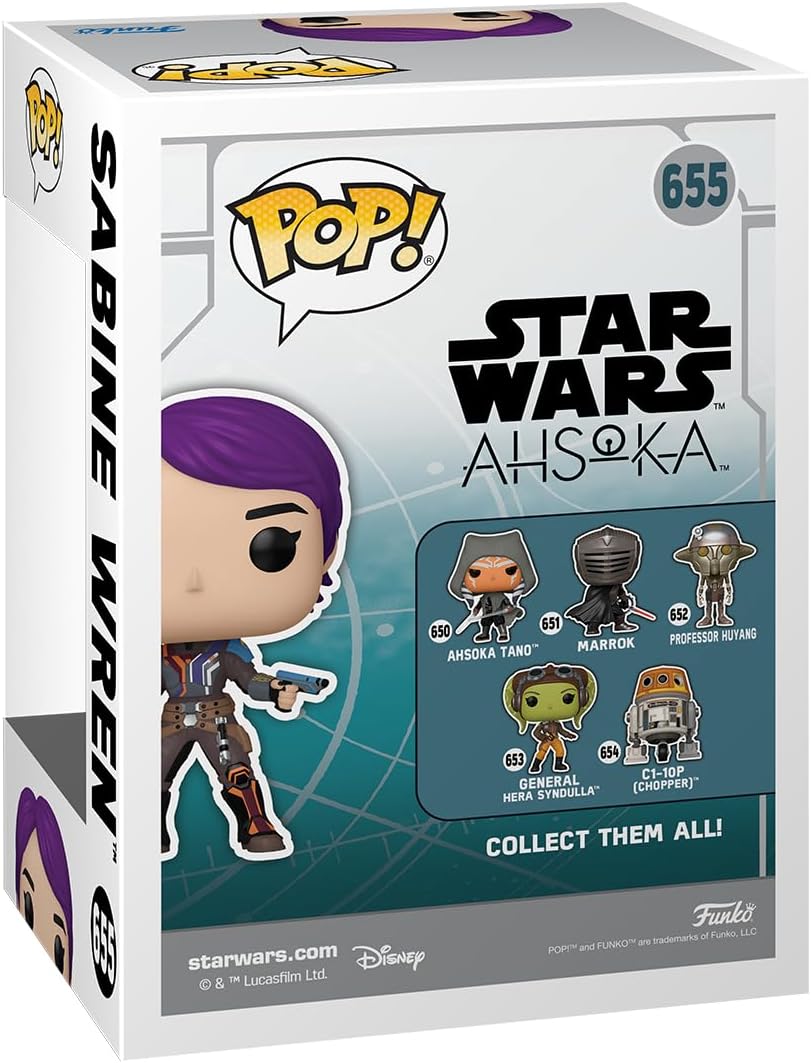 Funko Pop Sabine Wren 655 Special Edition -  Star Wars Ahsoka