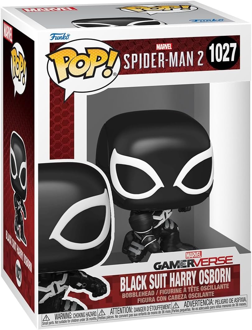 Funko Pop Spider Man 2 - Terno Preto Harry Osborn 1027