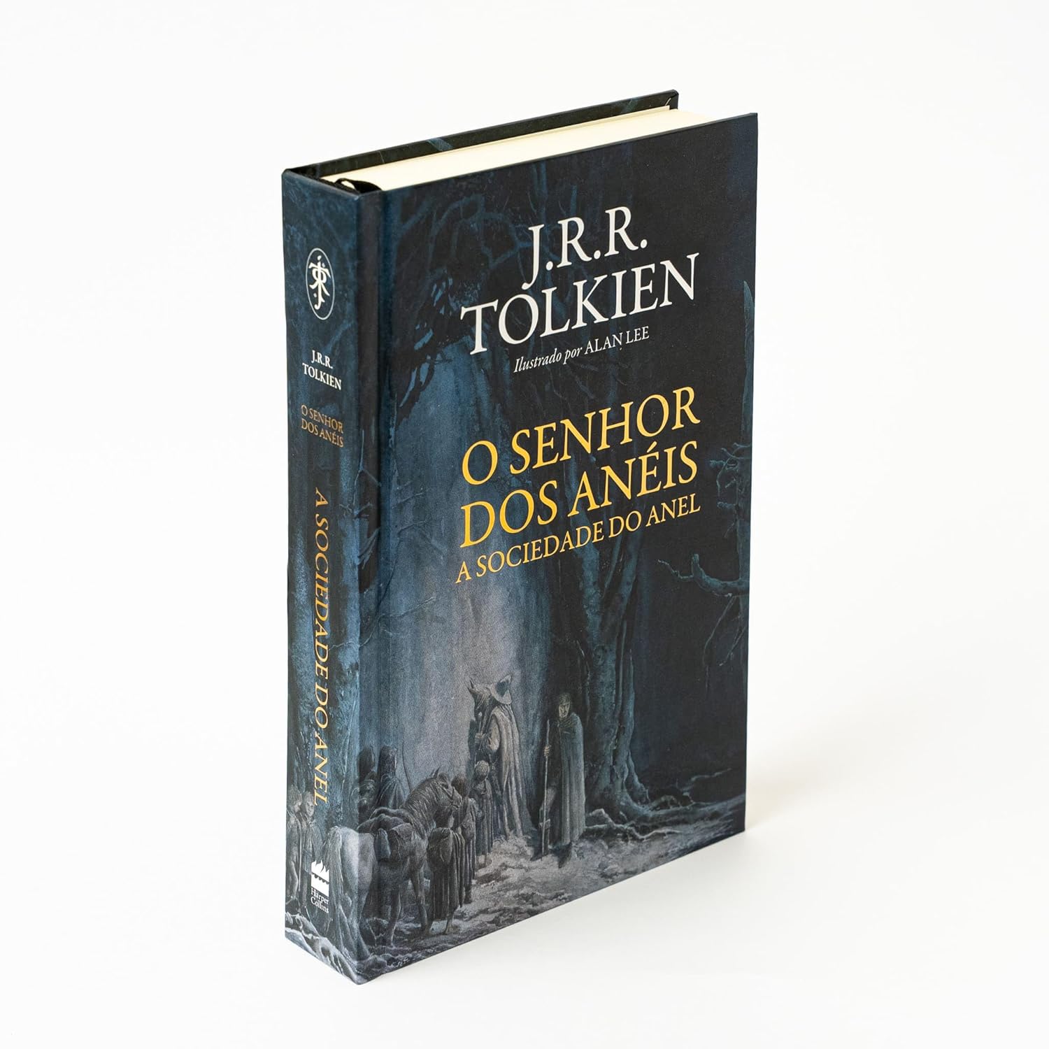 Box Trilogia O Senhor Dos Anéis Edição Ilustrado por Alan Lee - J.R.R Tolkien