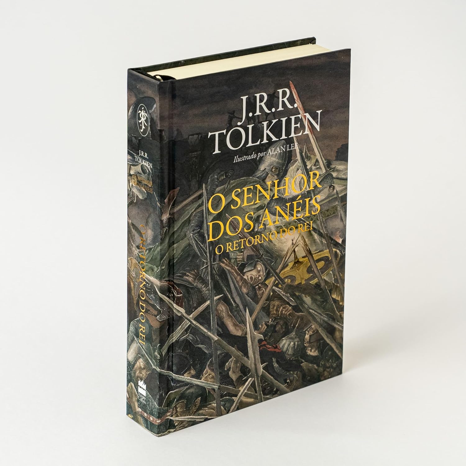 Box Trilogia O Senhor Dos Anéis Edição Ilustrado por Alan Lee - J.R.R Tolkien